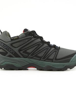Мужские кроссовки хаки salomon speed cross pro gore-tex thinsulate khaki black х саломон 46