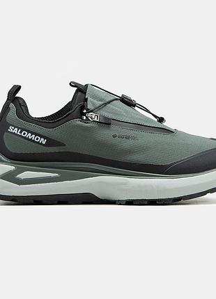 Мужские кроссовки хаки salomon odyssey gore-tex khaki winter termo х саломон 43