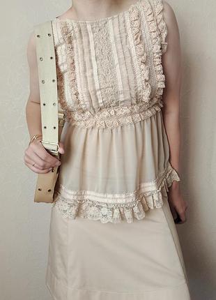 Мила блуза red valentino з рюшами