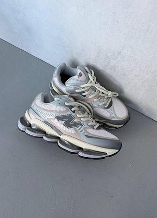 Сірі кросівки унісекс new balance abzorb 2000 truffle salt х нью беланс 39