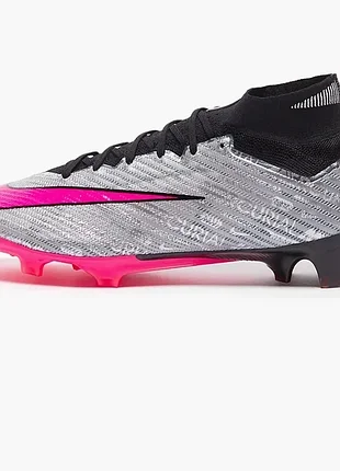 Оригинальн! бутсы мужские nike air zoom mercurial superfly ix elite xxv grey fb8397-060