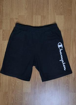 Спортивные шорты champion подростковые черные
