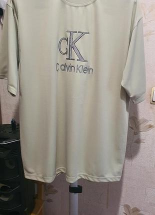 Вінтажна оверсайз футболка calvin klein jeans / vintage 90s made in usa оригінал