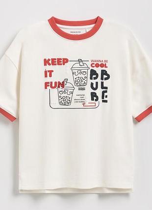 Футболка buble tee корея