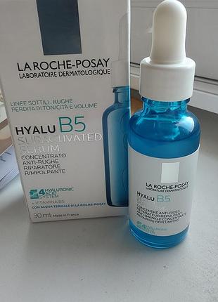 Сюрактивована сироватка la roche-posay hyalu b5