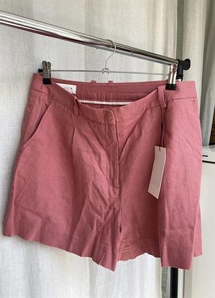 Лляні шорти zara, l розміру