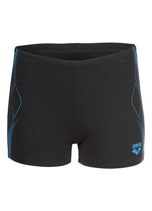 Плавки для хлопчиків arena graphic swim short, чорно-сині, 011189-508 (оригінал) 152 см
