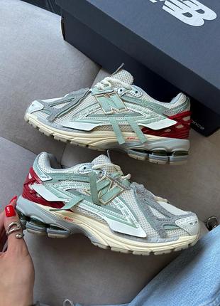 М'ятні кросівки унісекс new balance 1906a sea salt lone star grey х нью беланс 40