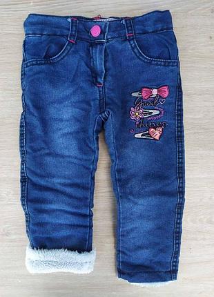 Джинси, джинс на махрі тм "sealy denim" (98 см) (джинси, джегінси, джогери)