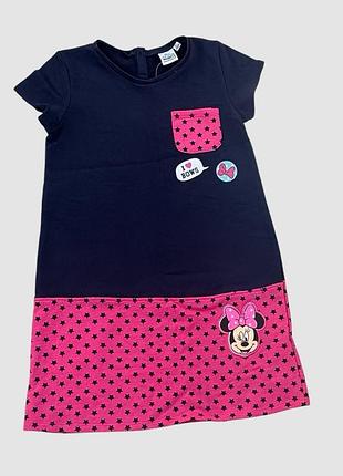 Сукня "minnie mouse", двунитка петля тм "tvm" (140 см)