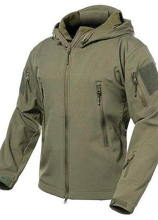 Куртка soft shell - олива тактическая, нгу, зсу, военная) 2xl