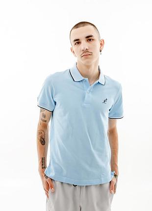 Футболка поло australian 2-stripe pique' polo s-fit lsupo0004-440 xl