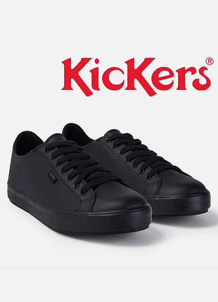 Оригинальные кожаные кеды kickers tovni lacer | размер 41