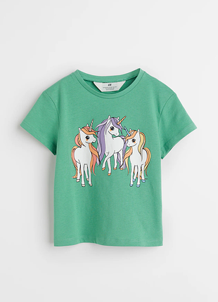 Футболка h&amp;m с единорогами