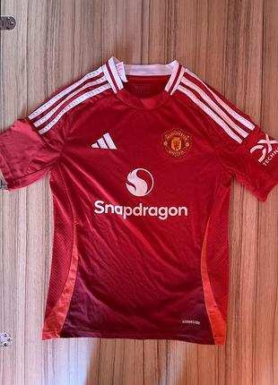 Футболка джерсі manchester united 2024/25 adidas (snapdragon)