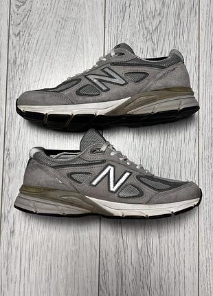 Оригінальні кросівки new balance 990v4, розмір 39/25 см оригінал виготовлені в сша. стан хороший