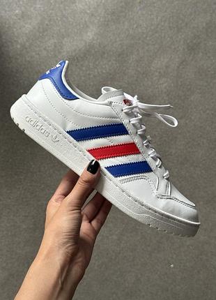 Оригінал! нові кросівки adidas team court original натуральна шкіра! розмір 38 (us 6) (uk 5,5)