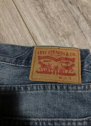 Чоловічі красиві джинси levi's 514 501 511 33 323 фото