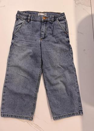 Джинси широкі zara 122 см