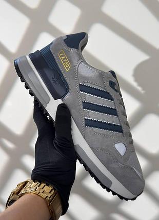 Мужские кроссовки adidas zx 750 new grey navy