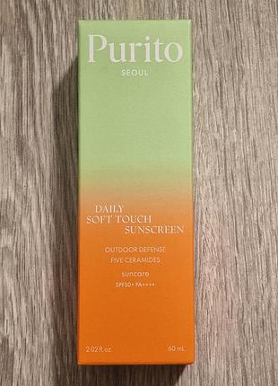 Сонцезахисний крем purito seoul daily soft touch sunscreen 60ml