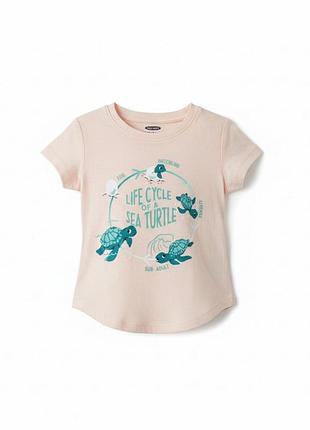 Футболка для дівчинки з малюнком old navy 80 см (12-18м)
