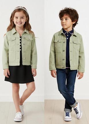 Детская джинсовая куртка pangaia 116-128 см (7-8y)