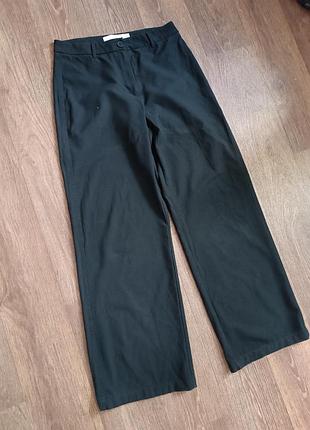 Широкі брюки палаццо кюлоти прямі bershka