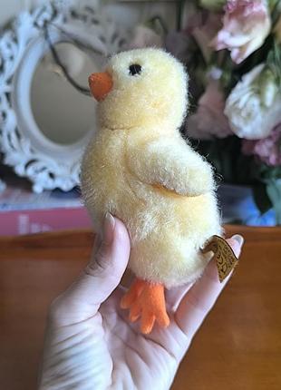 Мягкая игрушка цыпленка living nature / маленький птеннец / реалистичная игрушка