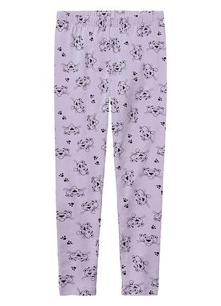 Леггинсы для девочки лосины lupilu розовая пантера, коллекция the pink panther