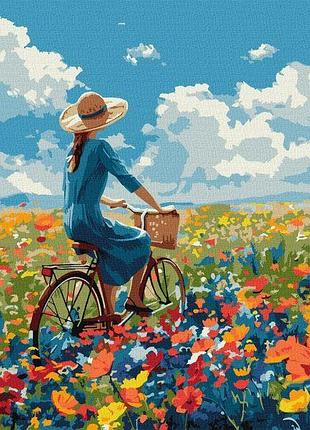 Картина по номерам - поездка в цветах ©art_selena_ua