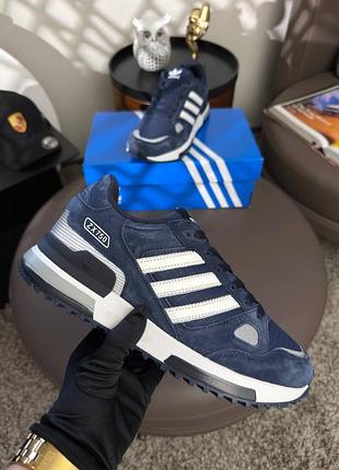Чоловічі кросівки adidas zx 750 new navy white grey