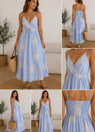 Натуральний сарафан italian fashion, m-l
