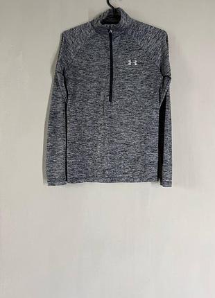 Стильний спортивний лонгслів under armour heatgear / брендова спортивна кофта xs