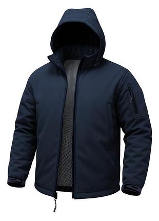 Куртка winter urban softshell navy blue