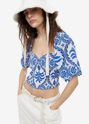 Очень красивый легкий топ h&m