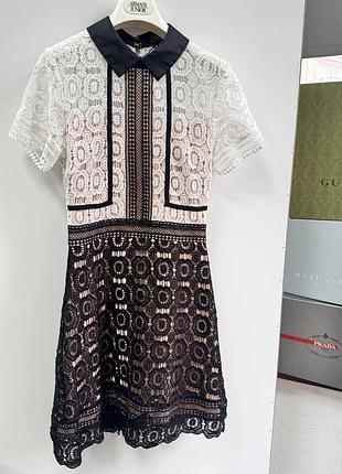 Сукня жіноча з мереживом gucci з підкладкою ❤️😍 розмір s