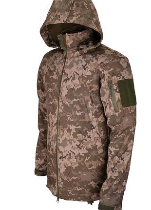 Куртка military softshell pixel