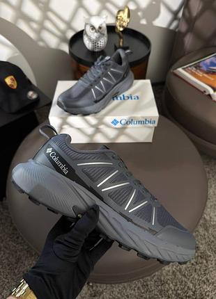 Чоловічі кросівки columbia trail vibram grey