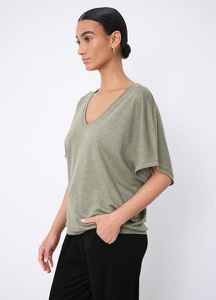 Жіноча блузка, футболка 100%льон
notshy cashmere france