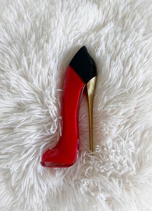 Пустий флакон люкс парфумів оригінал carolina herrera good girl 50 мл