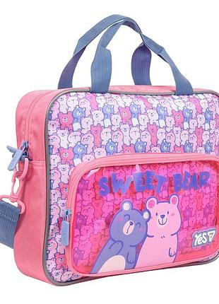 Сумка школьная а4 формат yes sweet bear в-1