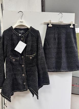 Жіночий твідовий новий костюм від chanel😍