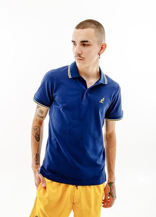 Футболка поло australian 2-stripe pique' polo s-fit lsupo0004-842b xl