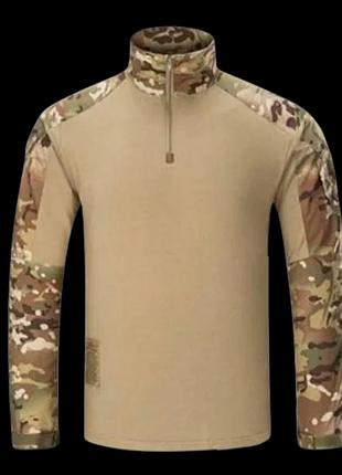 Тактична сорочка убакс g3 combat shirt мультикам для військовослужбовців чоловіча камуфляжна сорочка xxl ve-33