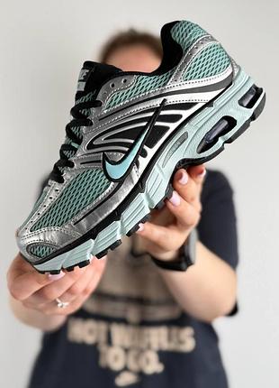 Женские кроссовки nike air max moto 2k turquoise metallic black