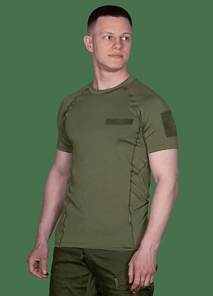Футболка camotec thorax patrol тактична для военных с влагоотводящими свойствами и антибактериальной обр ve-33