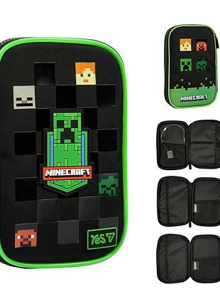 Пенал м'який з led yes minecraft reality ph-35