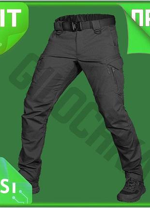 Ve штани camotec герць rip-stop new version stretch чорні xxl для військових та силових структур комфо n6w_ver