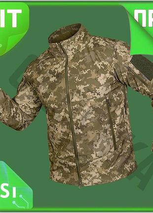 Ve куртка camotec phantom system new version тактическая с softshell для военных защит от ветра и влаг n6w_ver